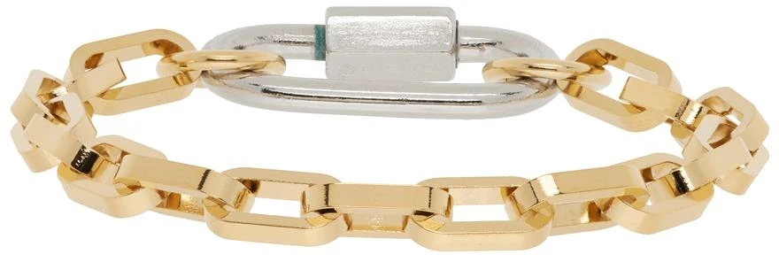 商品IN GOLD WE TRUST PARIS|Gold Carabiner Bracelet,价格¥464,第2张图片详细描述