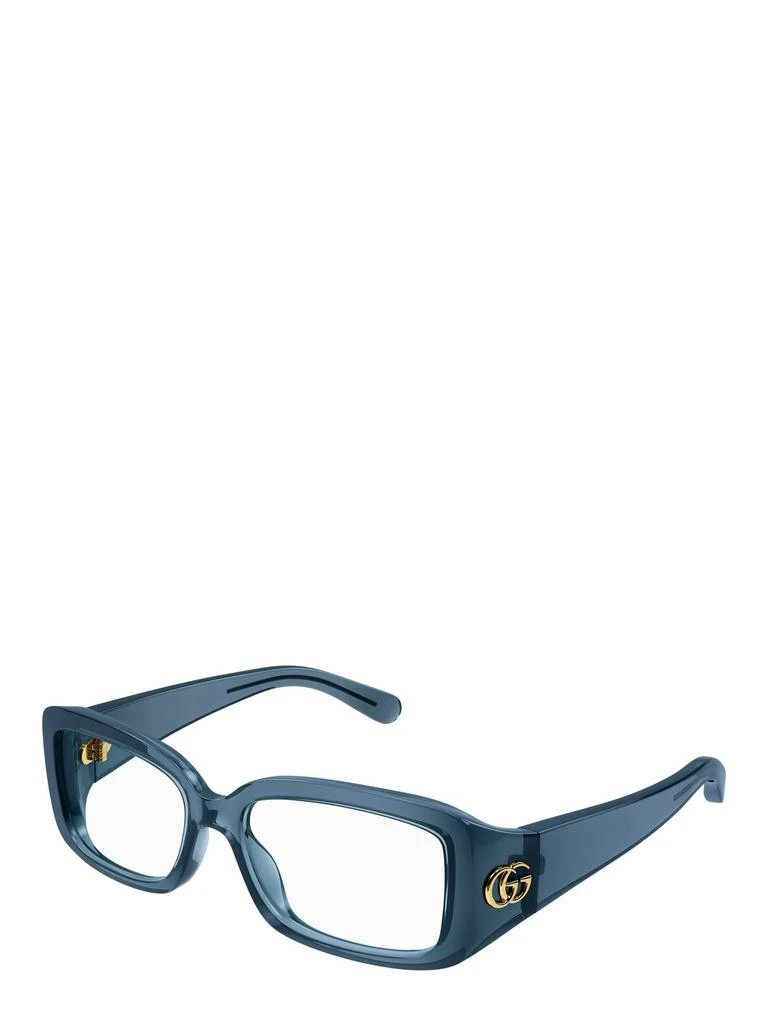 商品Gucci|Gucci Eyewear Rectangular Frame Glasses,价格¥1613,第2张图片详细描述