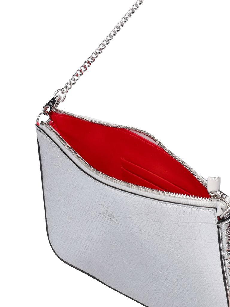 商品Christian Louboutin|Loubila Specchio Pouch Top Handle Bag,价格¥9142,第5张图片详细描述