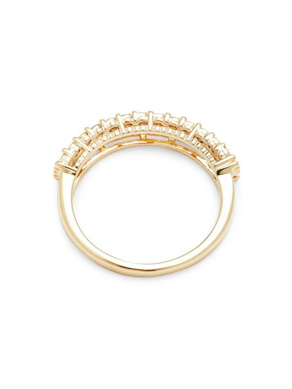商品Effy|14K Goldplated Sterling Silver & 0.10 TCW Diamond Ring,价格¥1130,第3张图片详细描述