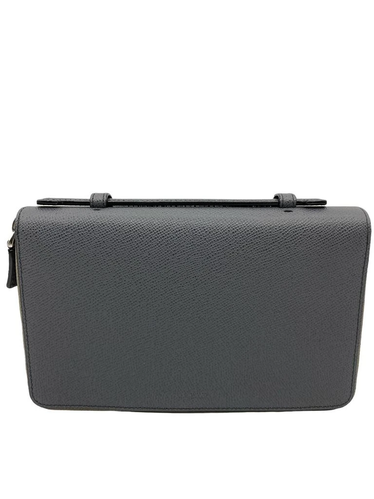 商品Bally|NEW Bally Magus Men's 6219901 Dark Gray Leather Clutch Wallet MSRP,价格¥1542,第1张图片