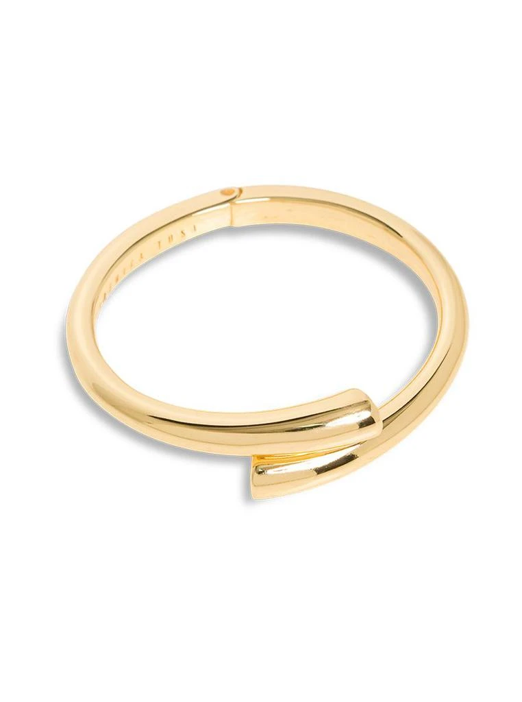 商品FEDERICA TOSI|Tube Bracelet in Gold colored Brass,价格¥1458,第3张图片详细描述