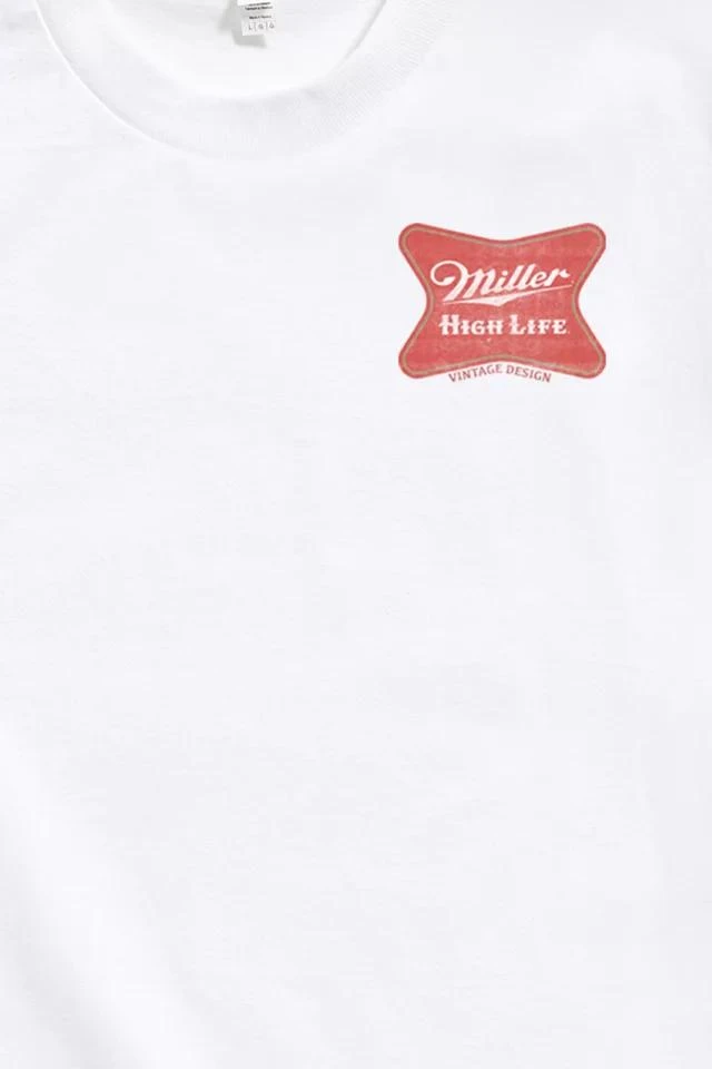 商品Urban Outfitters|Miller High Life The Champagne Of Beers Tee,价格¥264,第3张图片详细描述