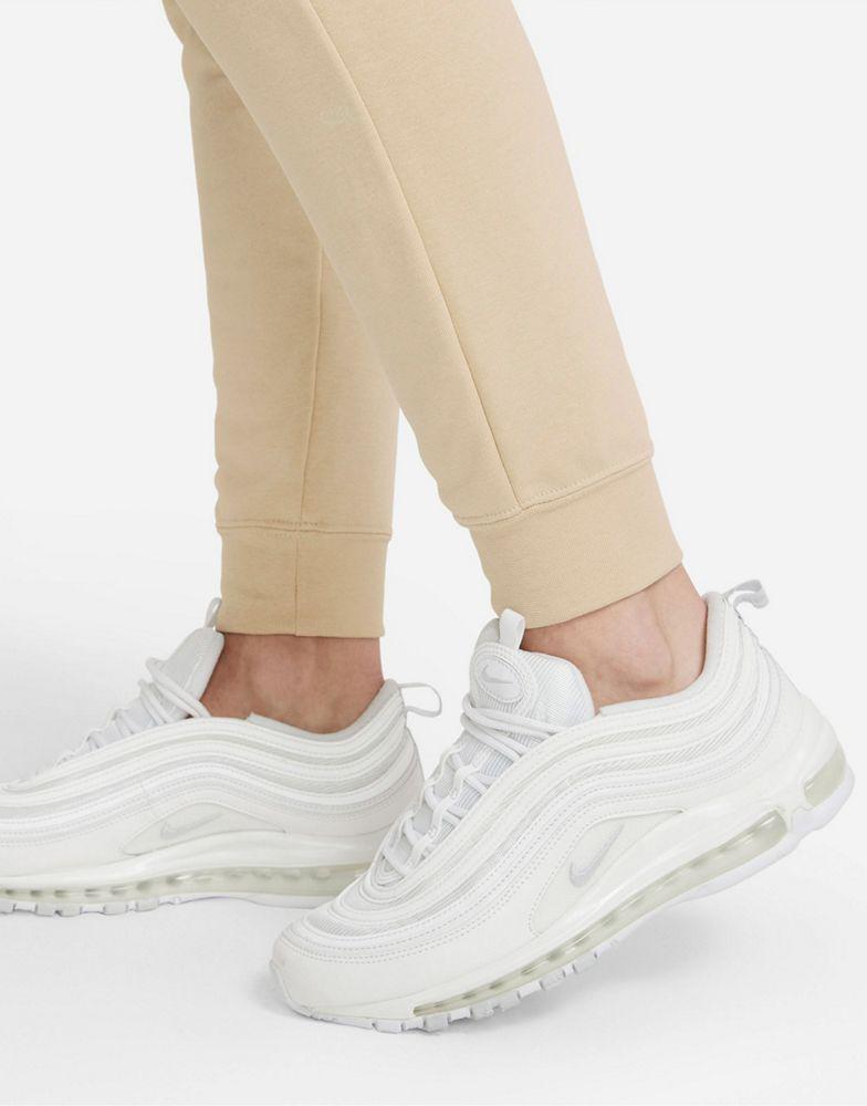 商品NIKE|Nike Essential Fleece slim joggers in rattan beige,价格¥201,第4张图片详细描述