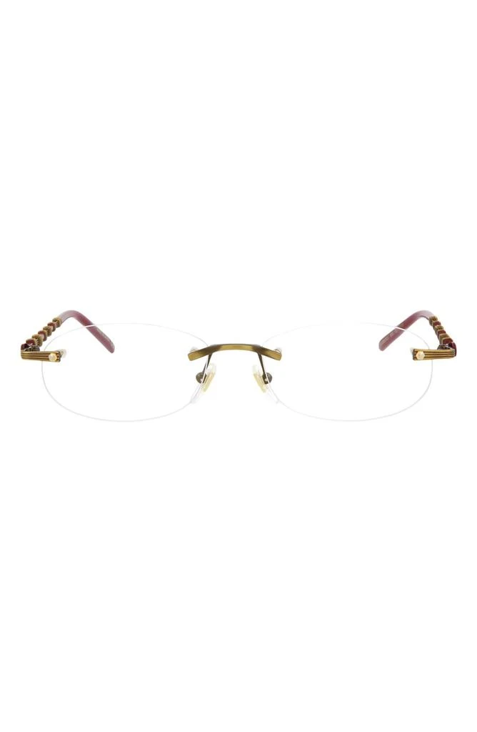 商品Gucci|52mm Optical Glasses,价格¥1334,第2张图片详细描述