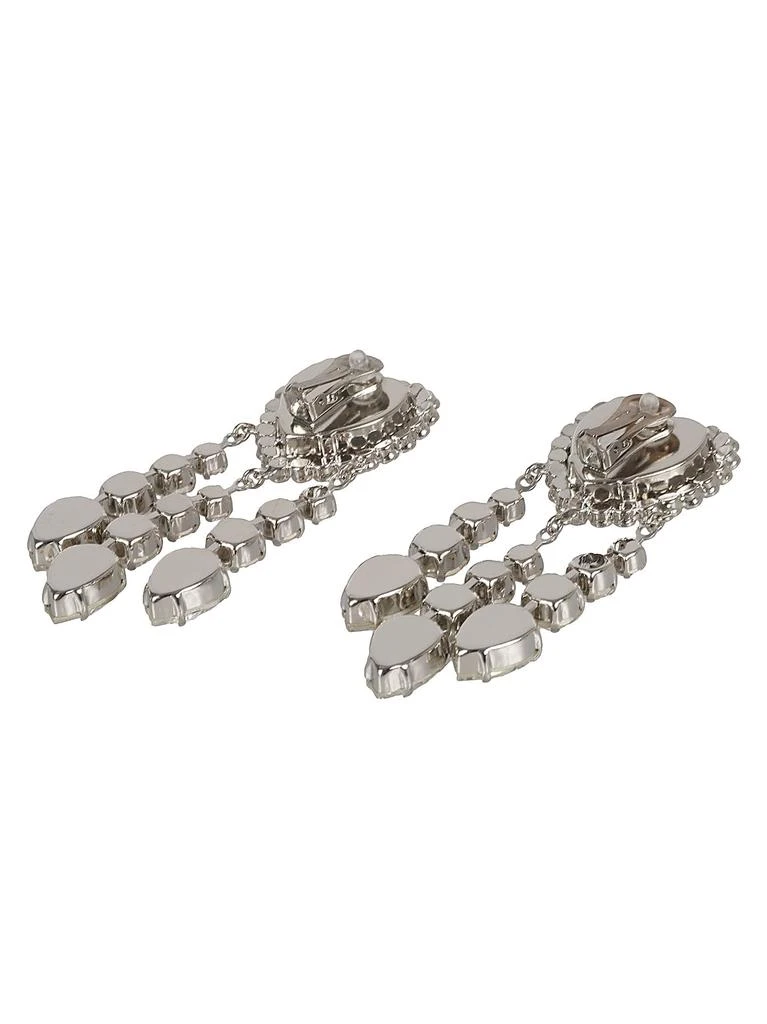 商品Alessandra Rich|Heart And Crystal Pendants Earrings,价格¥1734,第2张图片详细描述