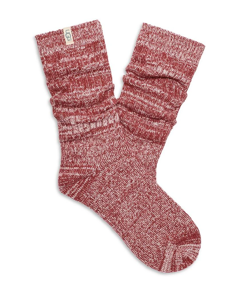 Rib Knit Slouchy Crew Socks, Pack of 3 商品