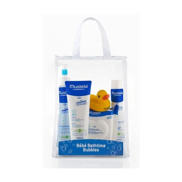 商品Mustela|Mustela Bebe Bathtime Bubbles Set 宝宝泡泡浴套装,价格¥239,第1张图片