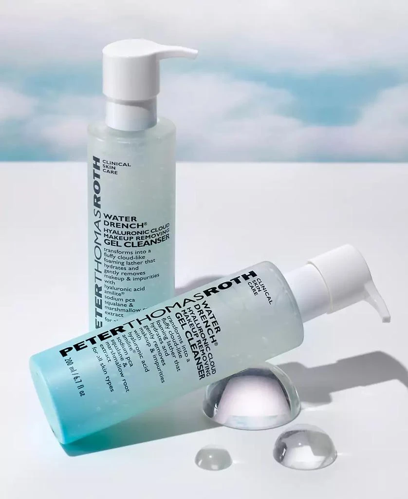 商品Peter Thomas Roth|Water Drench Hyaluronic Cloud Makeup Removing Gel Cleanser, 6.7-oz.,价格¥240,第4张图片详细描述