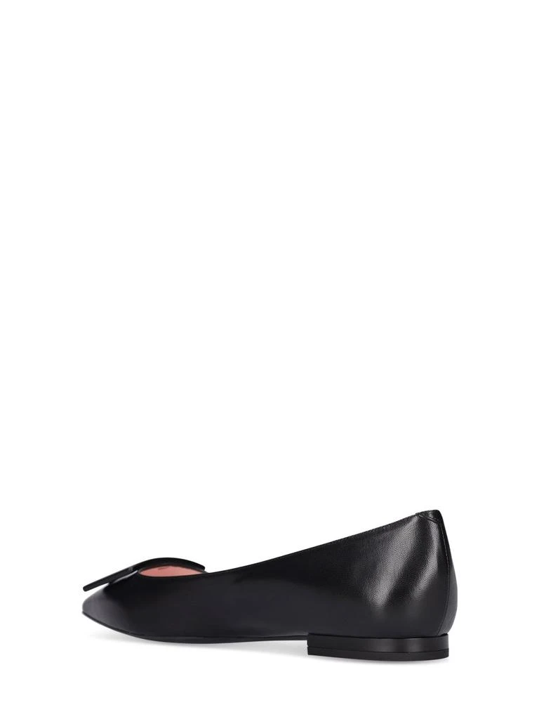 商品Roger Vivier|10mm Gommettine Leather Ballerinas,价格¥5621,第3张图片详细描述