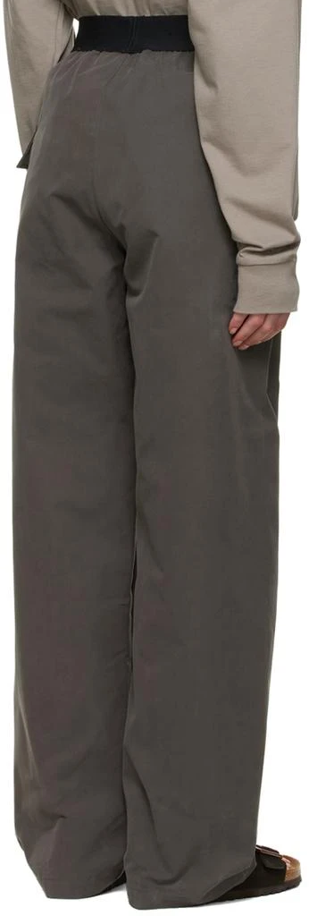 商品Essentials|Black Cotton Trousers,价格¥326,第3张图片详细描述