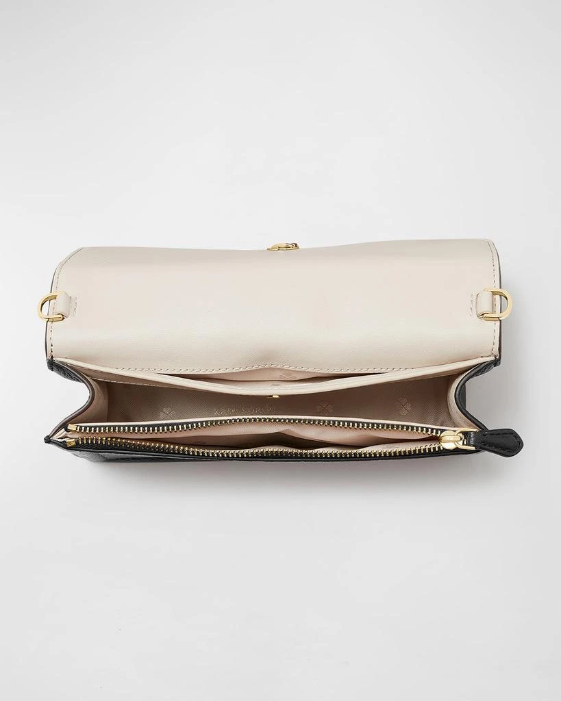 商品Kate Spade|knott flap leather crossbody bag,价格¥1919,第5张图片详细描述