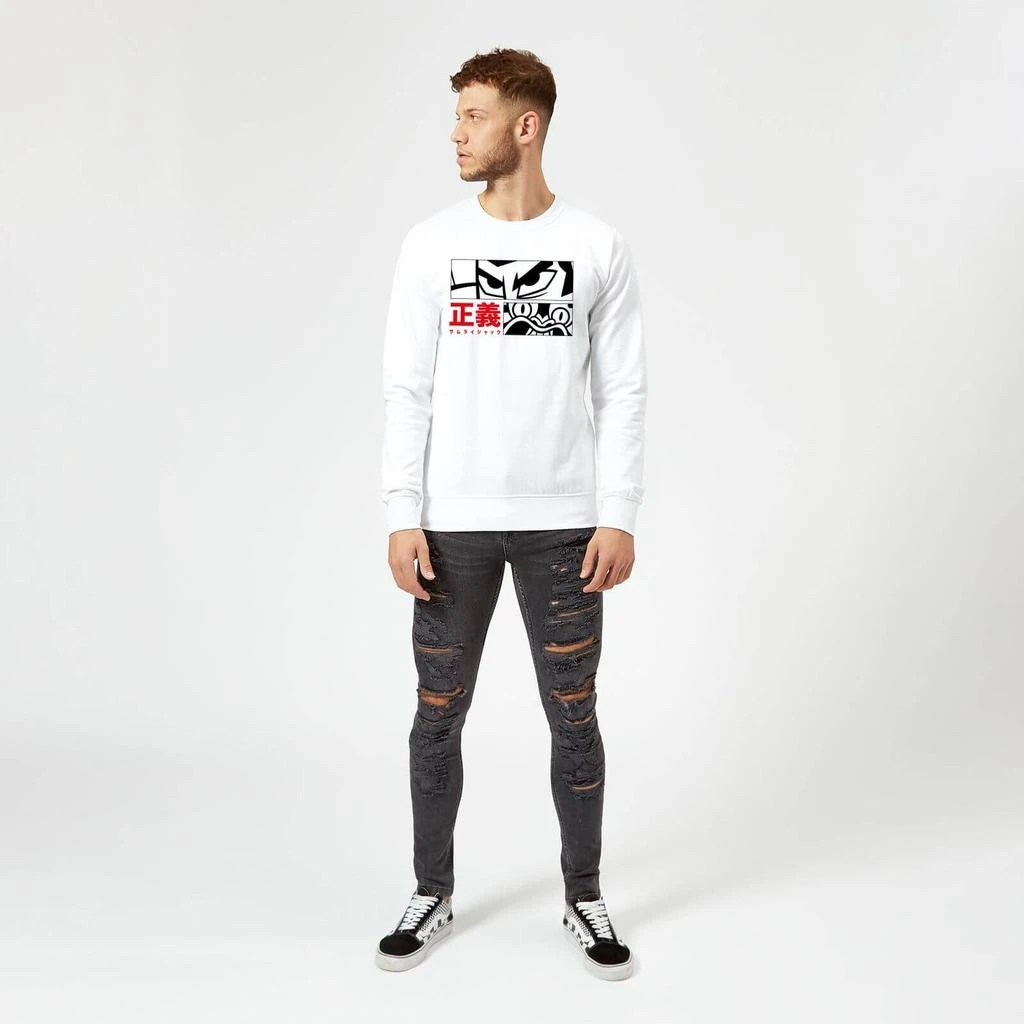 商品Original Hero|Samurai Jack Arch Nemesis Sweatshirt - White,价格¥253,第3张图片详细描述