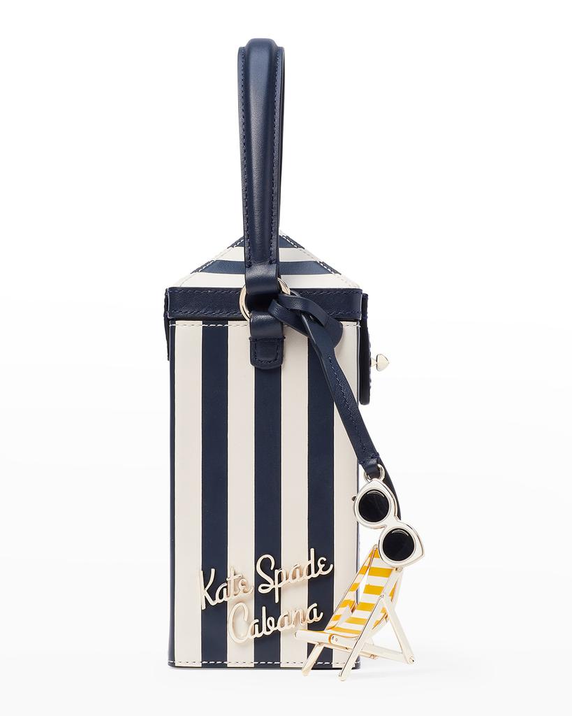 sunkiss beach stripe-print top-handle bag商品第5张图片规格展示