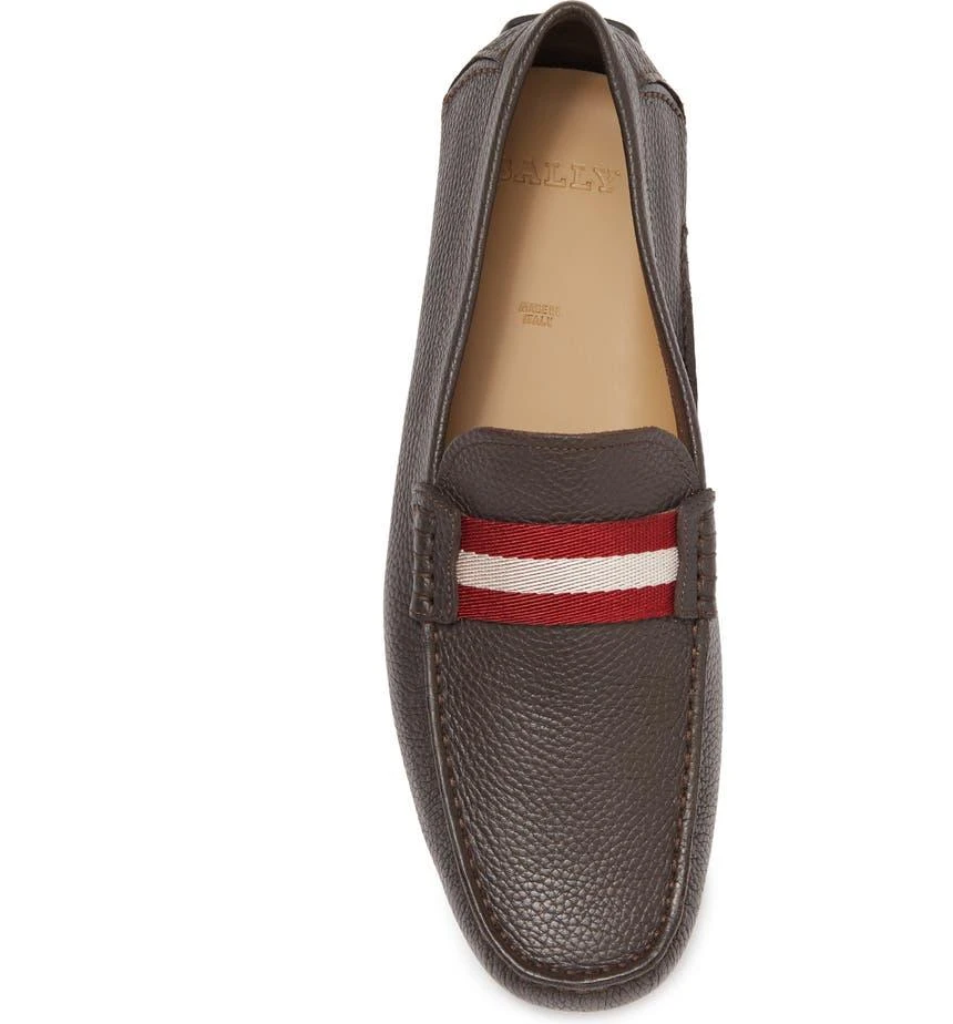 商品Bally|Waltec Striped Leather Loafer,价格¥1464,第4张图片详细描述