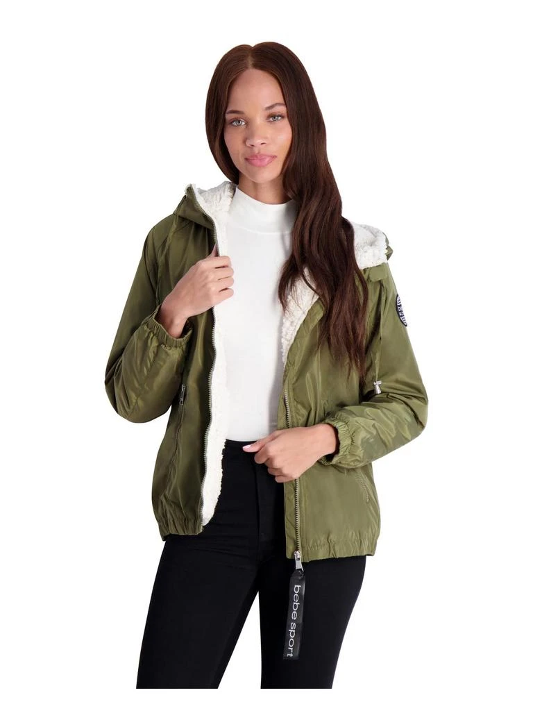 Womens Faux Fur Lined Lightweight Puffer Jacket 商品