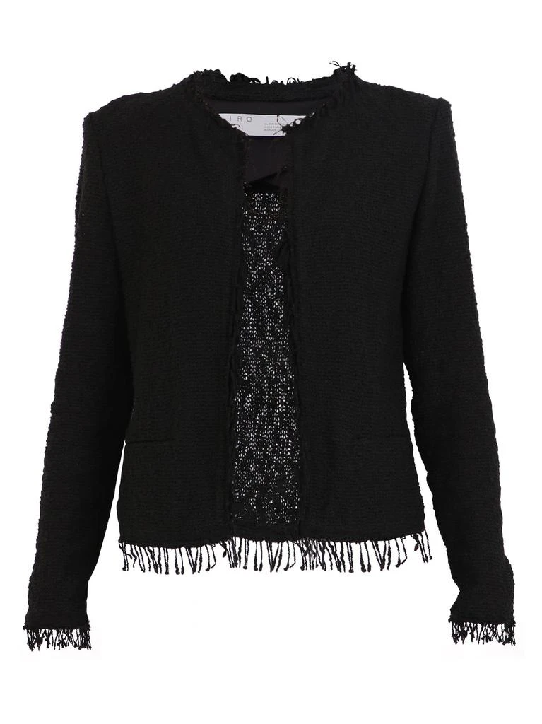 商品IRO|Iro Shavani Crewneck Fringed Jacket,价格¥2206,第1张图片