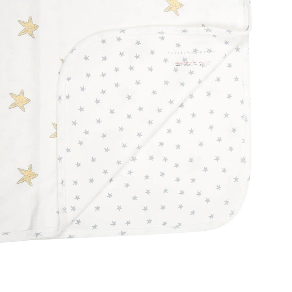 商品Stella McCartney|Ivory Blanket For Babykids With Starfish,价格¥984,第2张图片详细描述