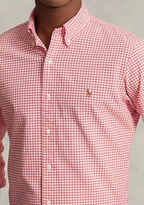 商品Ralph Lauren|Ralph Lauren Classic Fit Gingham Oxford Shirt,价格¥949,第3张图片详细描述