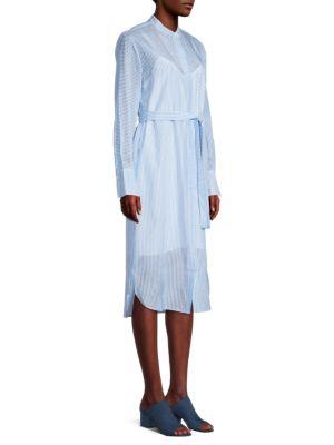 Christabella Striped Shirtdress商品第3张图片规格展示