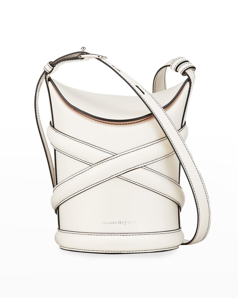 商品Alexander McQueen|The Curve Small Hobo Bucket Bag,价格¥12364,第1张图片