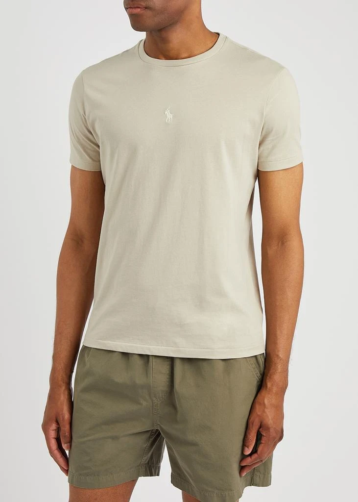 商品Ralph Lauren|Stone cotton T-shirt,价格¥335,第2张图片详细描述