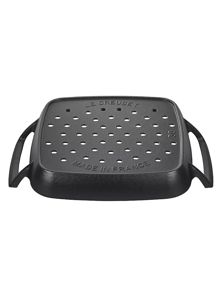 商品Le Creuset|Alpine Enameled 12'' Cast Iron Square Grill Basket,价格¥1188,第2张图片详细描述