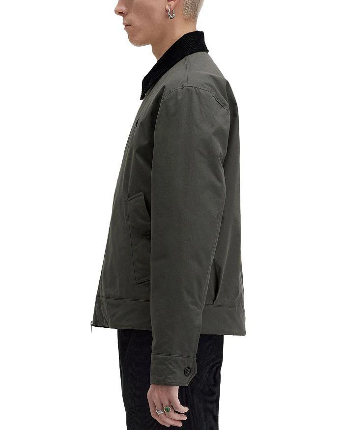 商品Fred Perry|Fredy Perry The Caban Cotton Blend Full Zip Jacket,价格¥1438,第2张图片详细描述