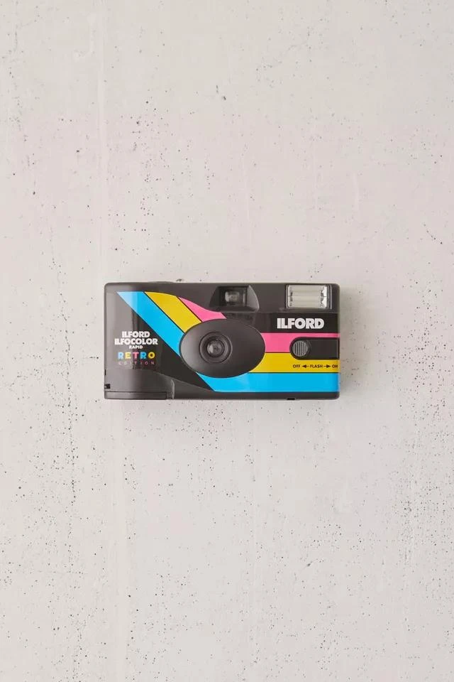 商品Ilford|Ilford Ilfocolor Rapid Retro Disposable Camera,价格¥180,第1张图片