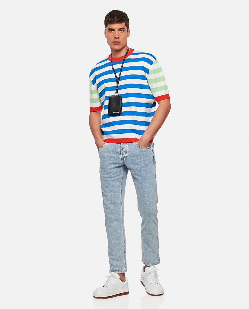 Striped cotton T-shirt Sunnei x Biffi商品第2张图片规格展示