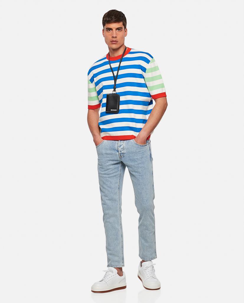 商品SUNNEI|Striped cotton T-shirt Sunnei x Biffi,价格¥1118,第4张图片详细描述
