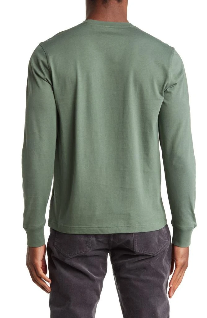 商品Brooks Brothers|Long Sleeve Cotton T-Shirt,价格¥290,第2张图片详细描述