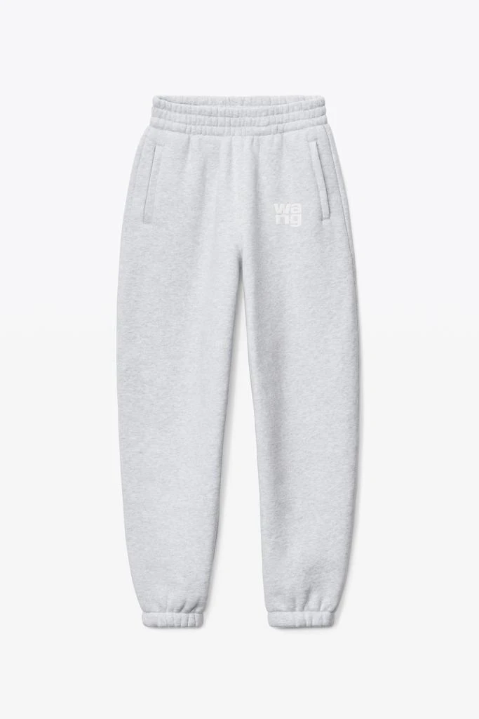 商品Alexander Wang|PUFF LOGO SWEATPANT IN STRUCTURED TERRY,价格¥2218,第2张图片详细描述