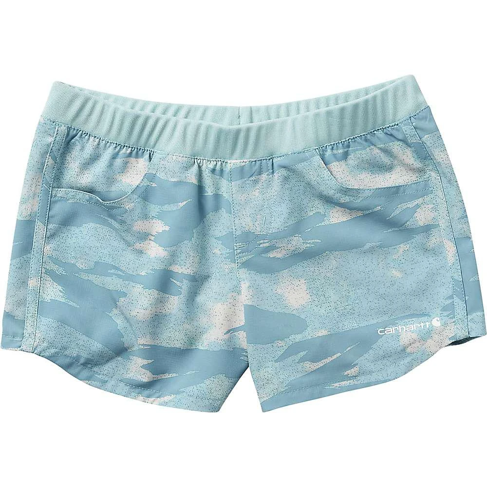商品Carhartt|Girls' Lightweight Camo Ripstop Work Short,价格¥64,第1张图片