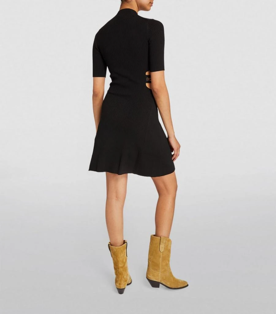 商品Maje|Ribbed Mini Dress,价格¥1466,第3张图片详细描述