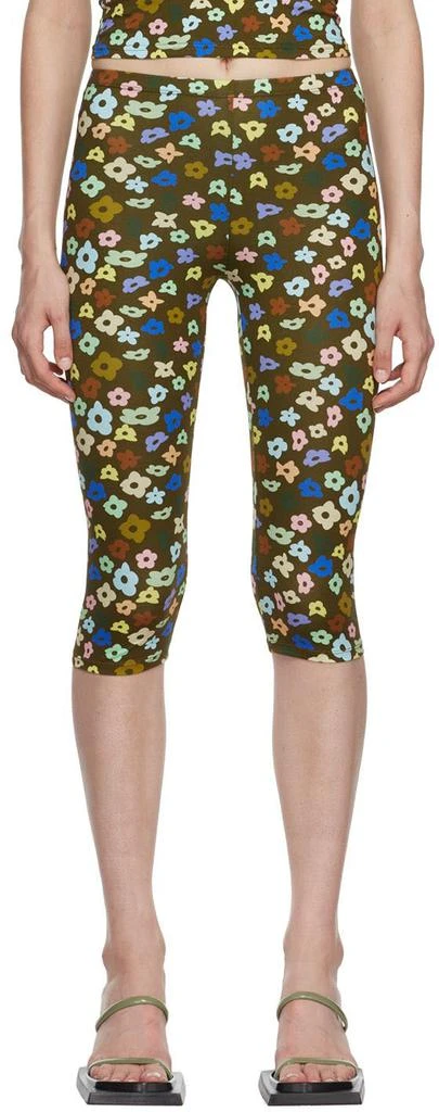 商品Sandy Liang|Khaki Coco Leggings,价格¥441,第1张图片