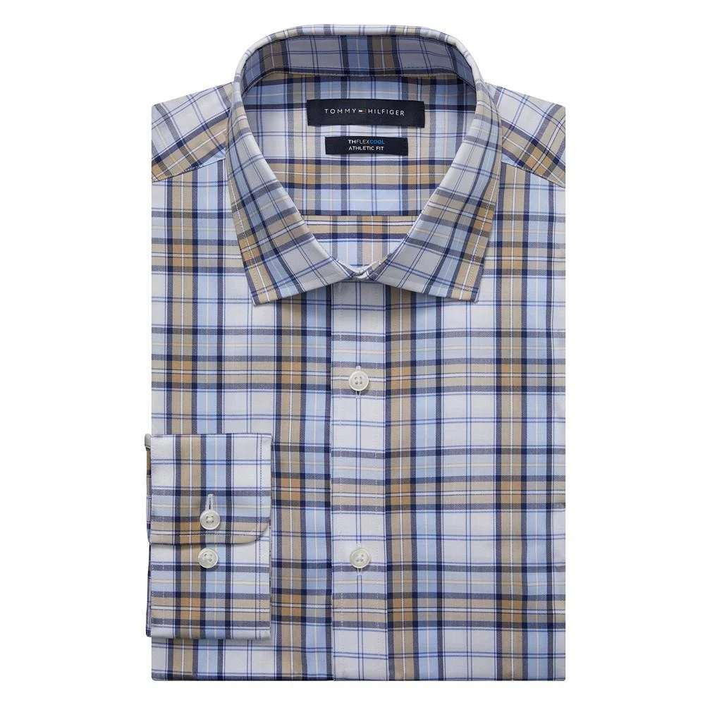 商品Tommy Hilfiger|Men's Flex Cool Athletic Fit Dress Shirt,价格¥238,第1张图片