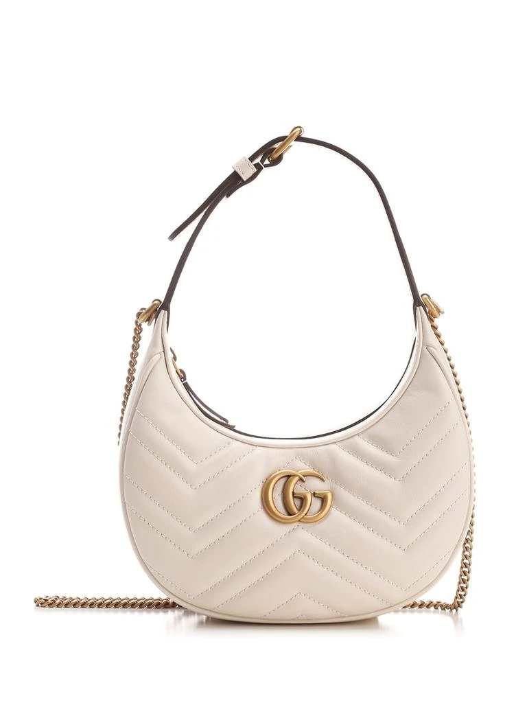 商品Gucci|Gucci GG Marmont Half-Moon-Shaped Mini Bag,价格¥8743,第1张图片