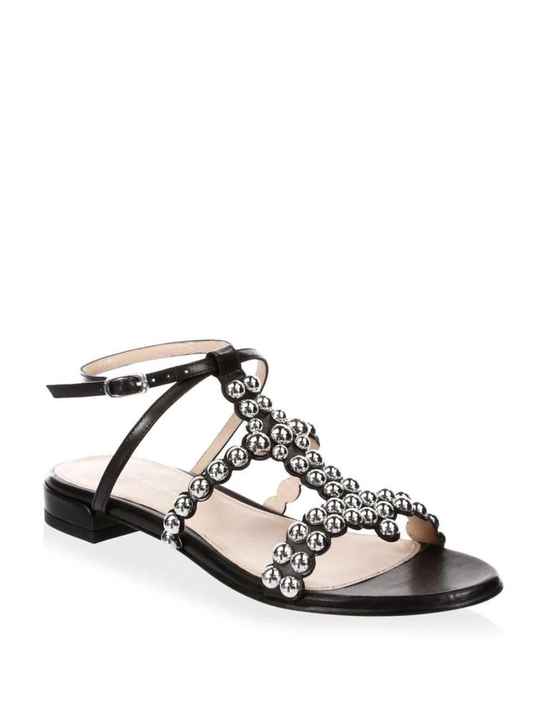 商品Stuart Weitzman|Tini Leather Sandals,价格¥1364,第1张图片