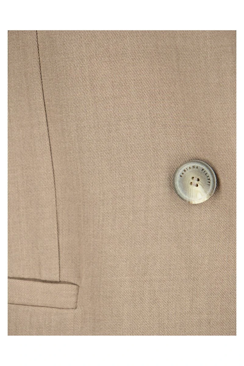 商品【商品预售7天】 Fabiana Filippi|Fabiana Filippi 女士外套 GCD271W207D1271226 花色,价格¥3131,第5张图片详细描述