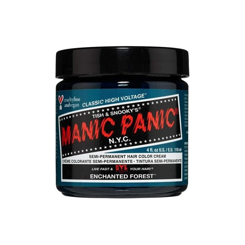 商品Manic Panic|ManicPanic mp染发膏-北极星绿 Enchanted Forest (118ml),价格¥166,第1张图片