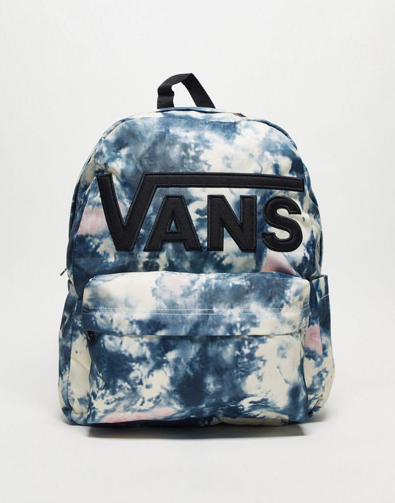 Vans old skool drop v backpack in tie dye商品第1张图片规格展示