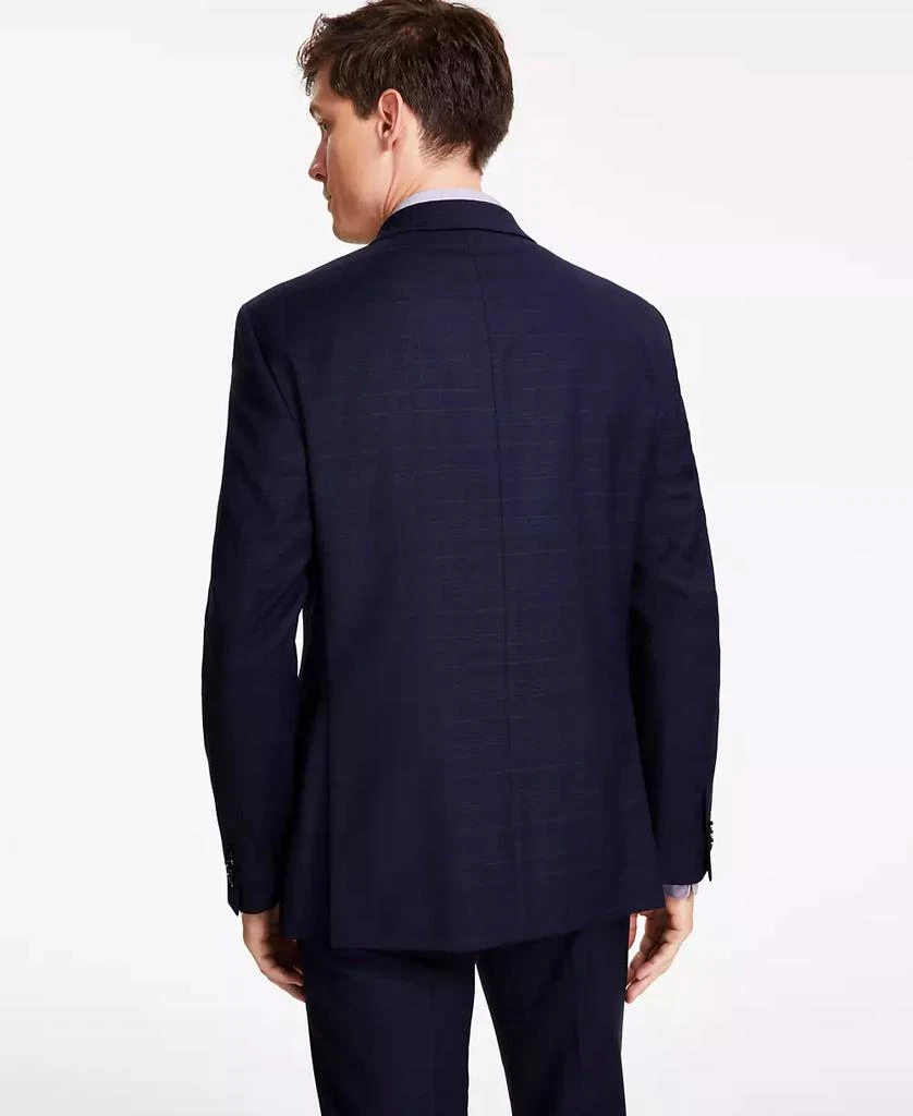 商品Tommy Hilfiger|Men's Modern-Fit TH Flex Stretch Plaid Wool Blend Suit Jacket,价格¥3483,第2张图片详细描述