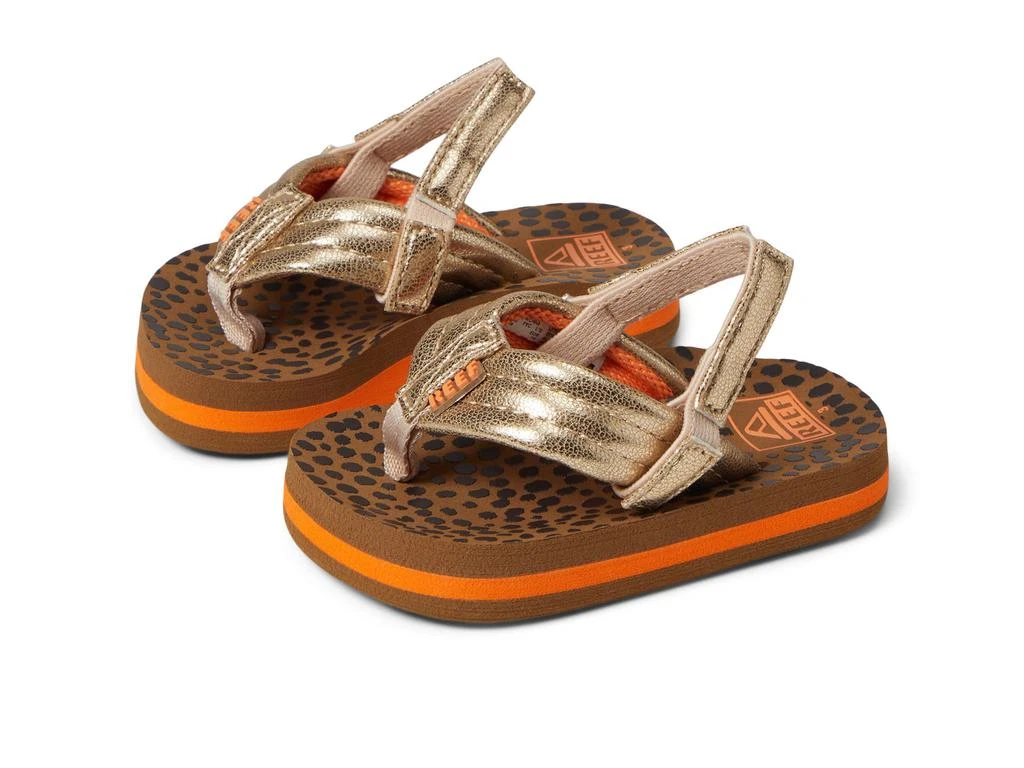 商品Reef|Reef Kids Little Ahi Flip Flop (Infant/Toddler/Little Kid),价格¥151,第1张图片