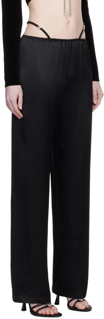 商品Alexander Wang|Black Crystal Thong Lounge Pants,价格¥1358,第2张图片详细描述