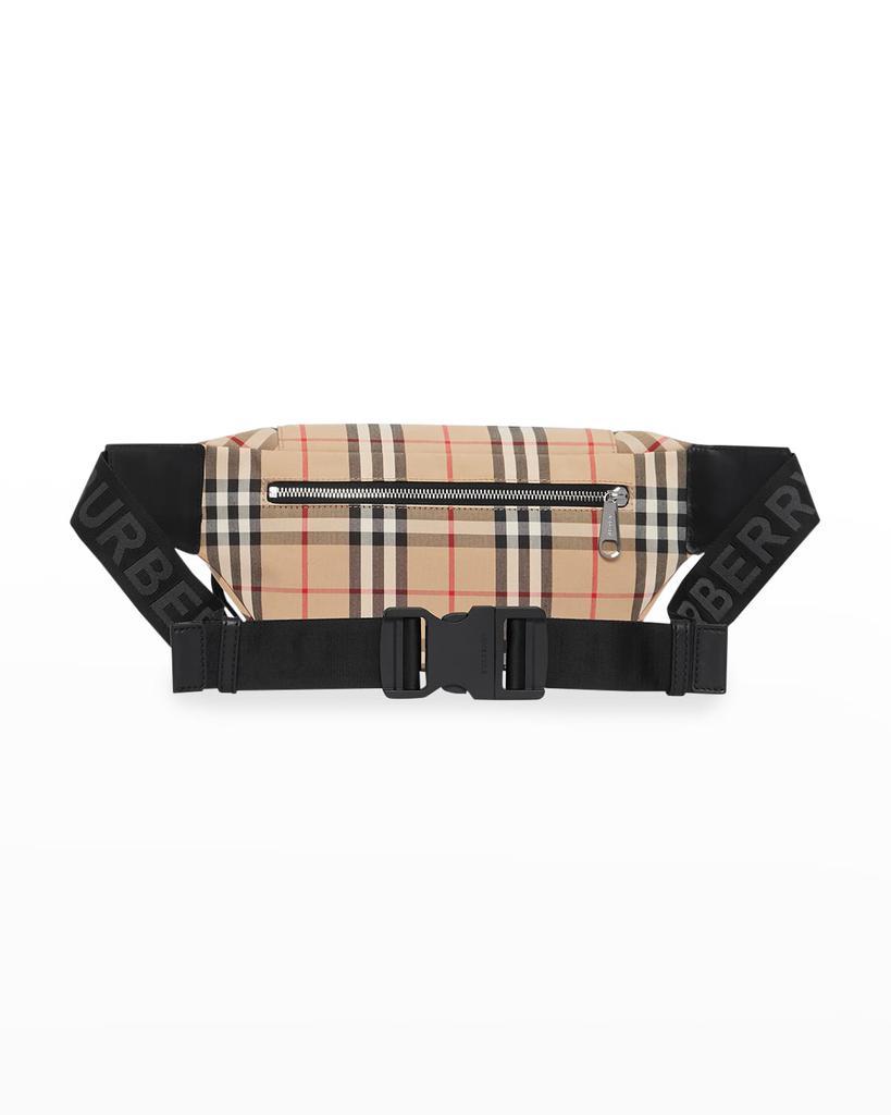 商品Burberry|Men's Vintage Check Nylon Belt Bag/Fanny Pack,价格¥6725,第5张图片详细描述