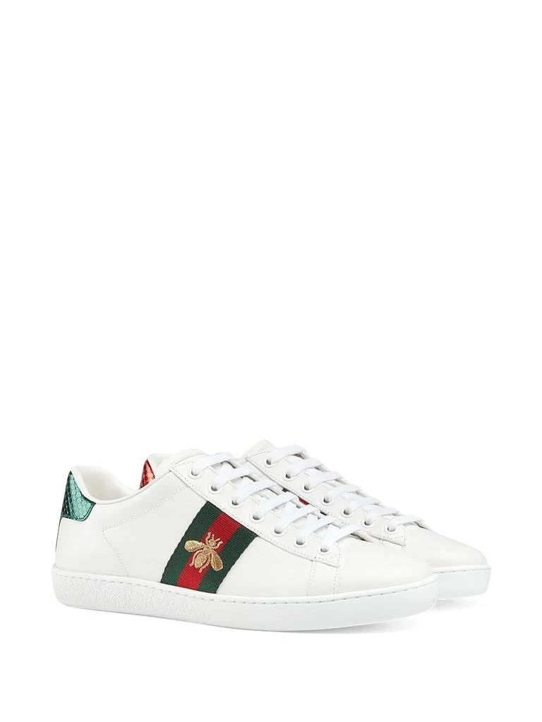 商品Gucci|GUCCI ACE LEATHER SNEAKERS,价格¥5790,第5张图片详细描述