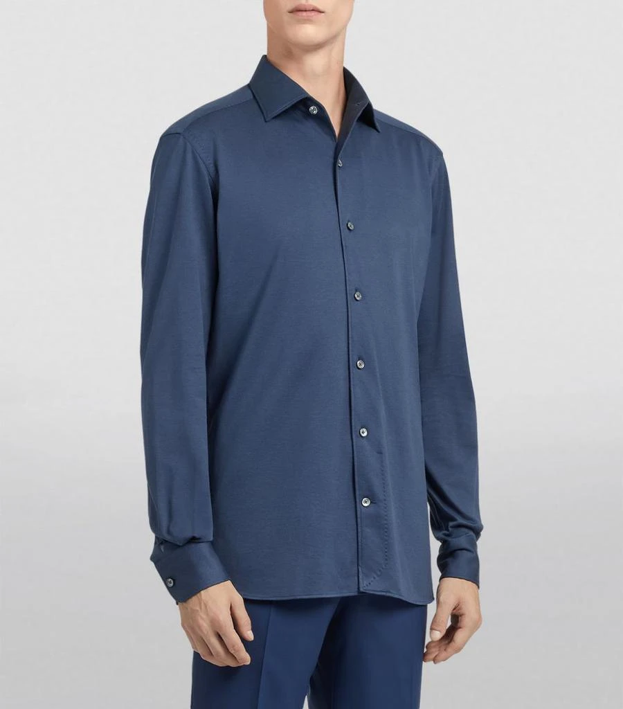 商品Zegna|Cotton-Silk Shirt,价格¥4494,第2张图片详细描述