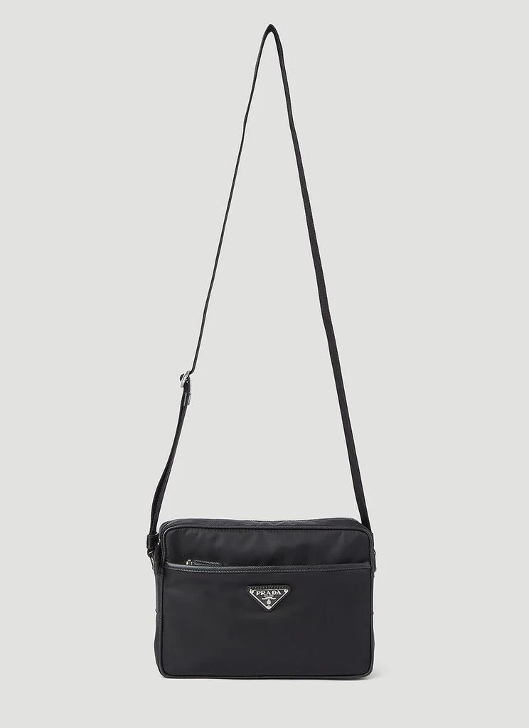 商品Prada|Prada Logo Plaque Shoulder Bag,价格¥10671,第1张图片