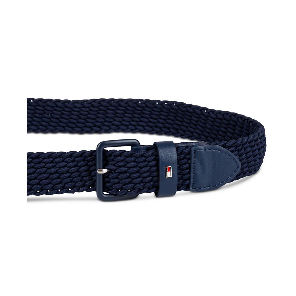 商品Tommy Hilfiger|Men's Tonal Braided Harness Buckle Belt,价格¥251,第6张图片详细描述
